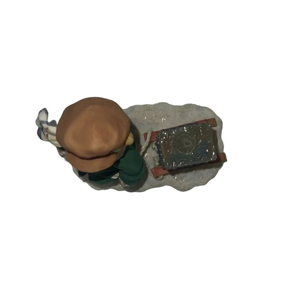 Enesco Cherished Teddies James Going my Way for the Holidays Figurine 1997 READ